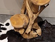 Etagere aus rustikalem Teak-Wurzelholz – 100 cm