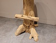 Teak-Stehtischhocker mit Fußstütze – 75 cm