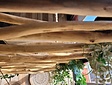 Holzrahmen mit Ästen für Deckendekoration – 150 x 250 cm