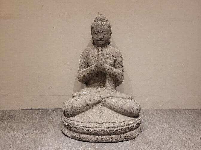 Sitzender Buddha – 80 cm – PVC – BB2499-07