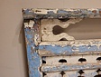 Alter Holzrahmen blau – 130 x 70 cm – Heimdekoration