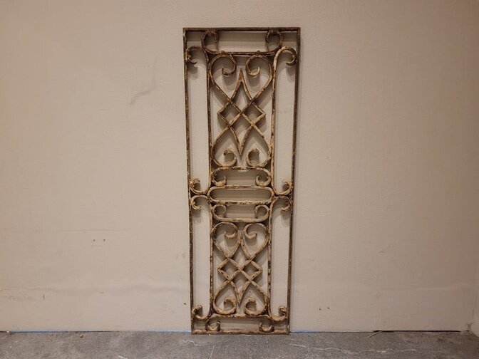 Metallfensterrahmen 98 x 35 cm