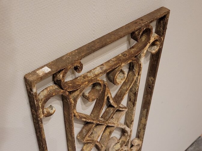 Metallfensterrahmen 98 x 35 cm