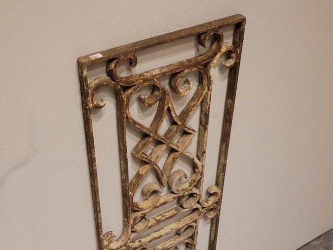Metallfensterrahmen 98 x 35 cm