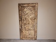 Wanddekoration mit Holzschnitzerei – 75 x 160 x 4 cm