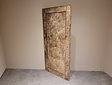 Wanddekoration mit Holzschnitzerei – 75 x 160 x 4 cm