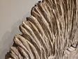 Runde Holz Dekoscheibe auf Ständer – 120 x 140 cm