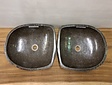 2 Flusssteinwaschbecken - 46x43x15cm - FL22863