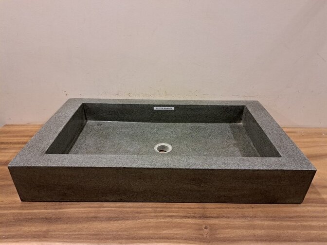 Waschbecken aus Naturstein 80x45x13 cm - FL22708