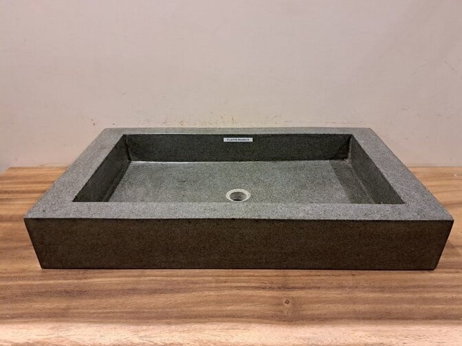 Naturstein-Waschbecken 80x45x13cm - FL22709