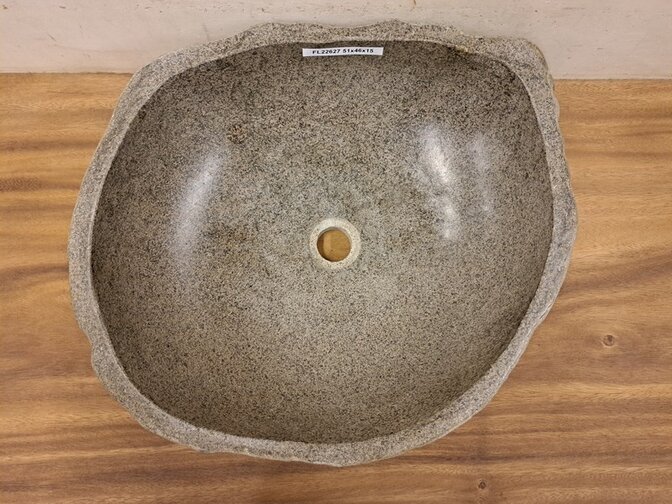 Naturstein-Waschbecken – 51 x 46 x 15 cm – FL22627