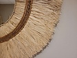Runder Spiegel 110 cm – Gracio – Abaca-Rahmen