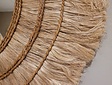Runder Spiegel 105 cm - Mastella - Abaca-Rahmen