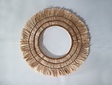 Runder Spiegel 105 cm - Mastella - Abaca-Rahmen