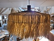 Lampenschirm im Ibiza-Stil 80x45 cm - Borobudur