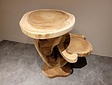 Große Etagere - Suar-Holz - 90x70x90 cm