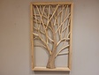 3D-Wanddekoration mit Ästen – 60 x 100 x 6 cm