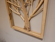 3D-Wanddekoration mit Ästen – 60 x 100 x 6 cm