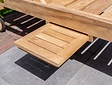 2x Teak-Sonnenliege Mugello mit Polster