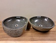 2 Flusssteinwaschbecken - 50x47x15cm - FL22471