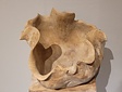 Teakholzvase – naturbelassen – 35 x 35 cm