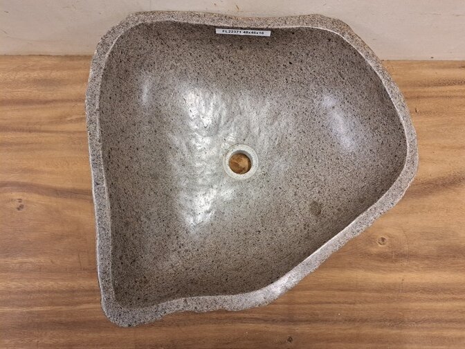 Waschbecken aus Naturstein – 48 x 46 x 15 cm – FL22371
