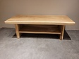 Couchtisch aus Suar-Baumstamm 60x150x50 cm – mit unterer Ablage