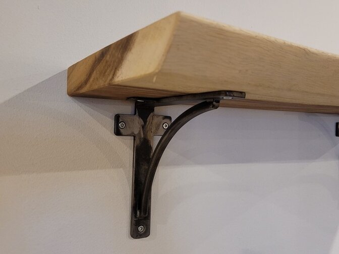 Regalstütze – Rustikal 16 x 16 cm – pro Stück