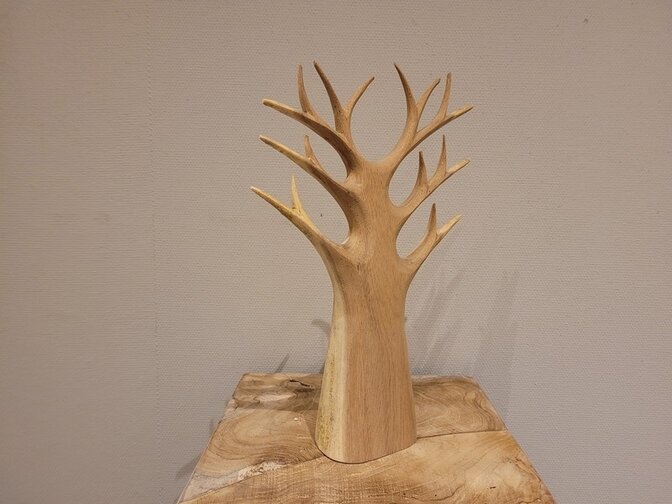 Schmuckständer aus Holz – klein – 25 x 35 x 7 cm
