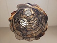 Lampenschirm mit Austernschalen  – 30 x 40 cm