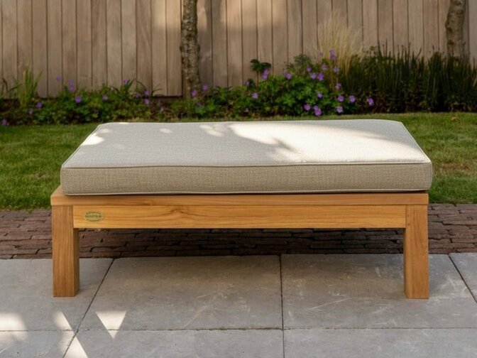 Polsterauflage für Couchtisch Modena – Taupe meliert 180