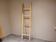 Dekorative Teak-Leiter – 180/200 cm