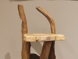 Etagere aus rustikalem Teak-Wurzelholz – 150 cm