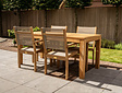 Gartenmöbelset Verona 180 für 4 Personen mit 4 Stühlen Batyline