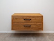 Hängender Waschtisch 110 x 45 x 50 cm – Naturfarbe