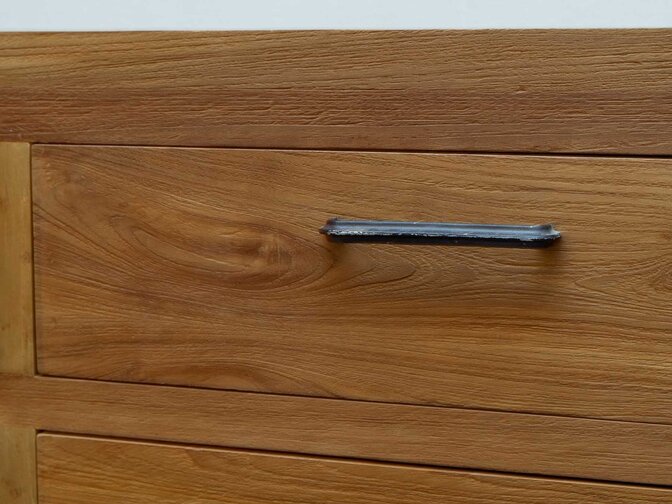 Schwebender Waschtisch 80 x 45 x 50 cm – Naturfarbe