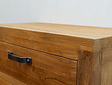 Schwebender Waschtisch 80 x 45 x 50 cm – Naturfarbe