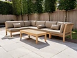 6 Personen Teak Lounge Ecksofa New Ibiza