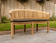 Polster für Gartenbank Washington 160 - Grau