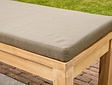 Polster für Bergamo Tennisbank 180 – Grau