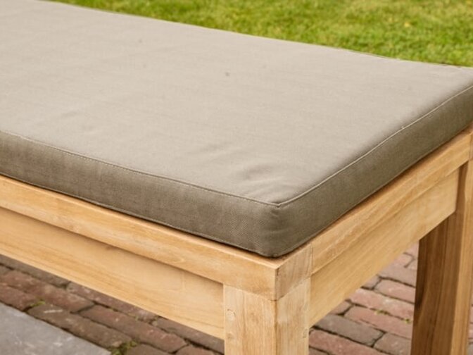 Polster für Bergamo-Tennisbank 150 – Grau