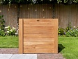 Teak-Pflanzkübel 50 x 100 x 90 cm