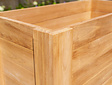 Teak-Pflanzkübel 50 x 100 x 90 cm