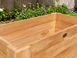 Teak-Pflanzkübel 50 x 100 x 50 cm