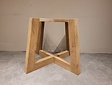 Pyramiden Tischgestell - Hartholz