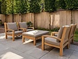 Teak Loungeset Modena 4 Personen