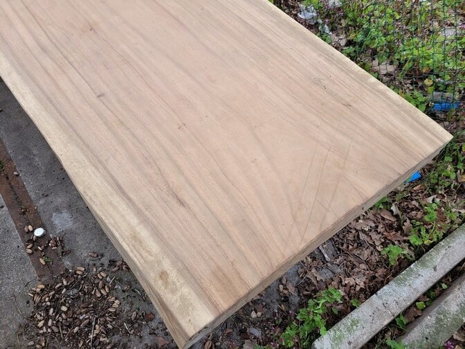 Suar-Baumstamm-Tisch 90/130x650 cm - 2256-01