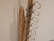 Skulptur-Weinregal für 6 Flaschen