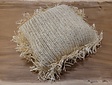 Korbkissen 50x50cm - Ibiza-Stil