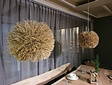 Rattan-Lampenschirm Igel 40x30cm